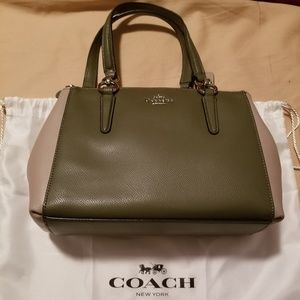 Classic everyday mini satchel from Coach.